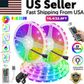 RGB LED strip lights kit with remote